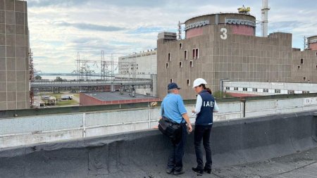 O bomba a explodat langa centrala nucleara din Zaporojia