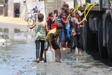 Primul caz de poliomielita in Fasia Gaza