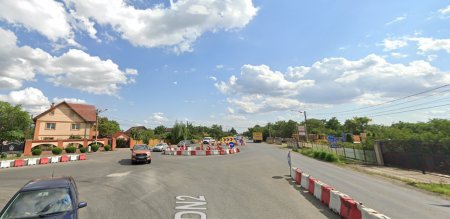 CNAIR primeste doua oferte pentru amenajarea unui sens giratoriu rapid pe DN 2 la intersectia cu DN 2B, Buzau - Braila