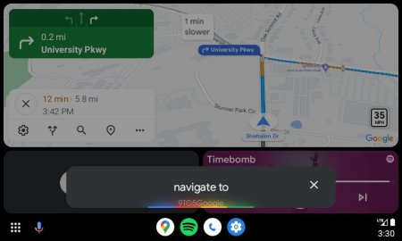 Google Assistant are un nou look in Android Auto, unul care ne aduce aminte de Siri