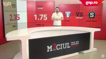 Meciul zilei Malmo - Sparta Praga » Mansa tur din play-off-ul Ligii Campionilor