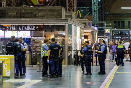 Barbat executat cu 5 focuri de arma, in Gara Centrala din Frankfurt. <span style='background:#EDF514'>TRAGATOR</span>ul a fost arestat