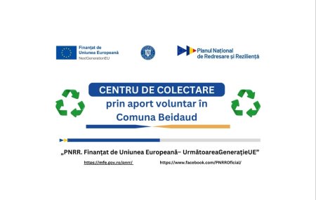 Stadiul executiei lucrarilor aferente proiectului Infiintare centru de colectare prin aport voluntar in comuna Beidaud, Judetul Tulcea a ajuns la 60%!