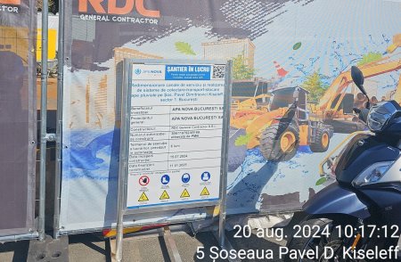 Soseaua Kiseleff din Bucuresti, blocata pe doua benzi pana in ianuarie 2025