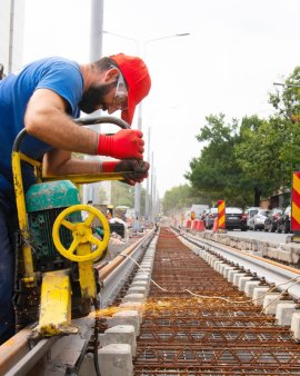 Nicusor Dan prezinta detalii despre reabilitarea uneia dintre cele mai lungi linii de tramvai