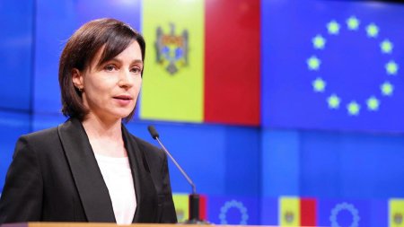 Maia Sandu si-a lansat candidatura pentru un nou mandat de presedinte al Republicii Moldova