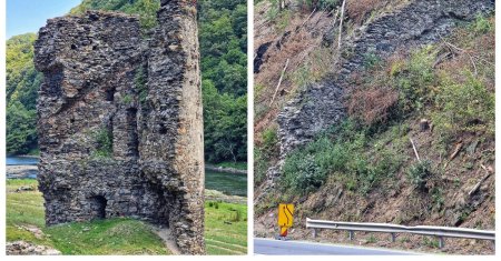 Monumentul istoric din Romania care a fost descoperit in urma defrisarilor de pe Valea Oltului: 