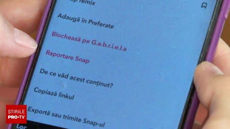 O copila de 12 ani din Buzau si-a anuntat sinuciderea pe <span style='background:#EDF514'>SNAPCHAT</span>. Salvarea a venit din SUA