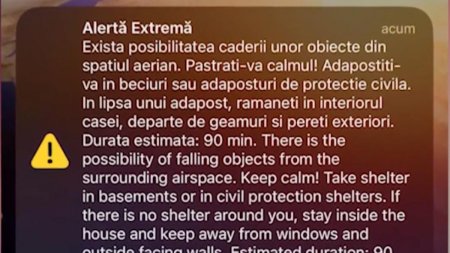 Alerta extrema in Tulcea si Galati. Oamenii au fost avertizati sa se adaposteasca in beciuri