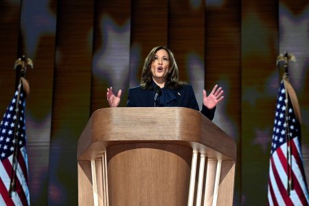 Kamala Harris a acceptat nominalizarea democratilor: Promit sa fiu un presedinte pentru toti americanii!. Ce spune despre un nou mandat  Trump in fruntea tarii