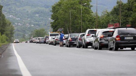 Trafic infernal pe Valea Prahovei, spre Brasov. Se recomanda rutele alternative