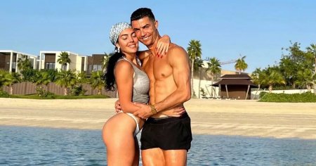 Fiasco in jocul de cuplu dintre Ronaldo si <span style='background:#EDF514'>GEORGINA RODRIGUEZ</span>. Nu ma cunoaste deloc fata asta VIDEO