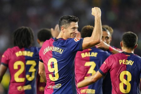 Barcelona - Athletic Bilbao 2-1 » <span style='background:#EDF514'>LEWANDOWSKI</span> si Yamal, eroii catalanilor si in a doua etapa din La Liga