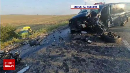 Mister privind accidentul cu 2 morti si 8 raniti, din Suceava. Soferul microb<span style='background:#EDF514'>UZULUI</span> nu stie ce s-a intamplat