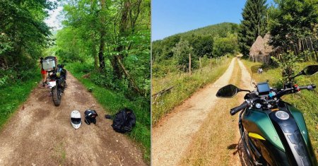 Romanii, enervati la culme de mesajul pe care l-a transmis un motociclist de pe Via Transilvanica: 