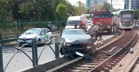 STB il da in judecata pe bucuresteanul care a blocat linia 41 de tramvai