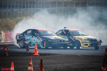 Eveniment special in Bucuresti pentru amatorii de drift: Campionii sunt pe circuit, nu pe sosele