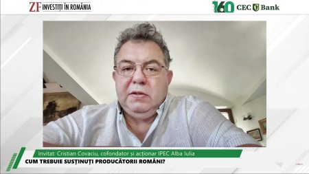 ZF Investiti in Romania! Un proiect ZF si CEC Bank. Semnal de alarma de la un mare producator roman. Cristian Covaciu, IPEC Alba Iulia: Ne gandim sa mutam cu totul compania in alta tara. Nu stim ce se va intampla dupa martie 2025 cand se liberalizeaza piata de energie. Furnizorii de energie nu fac oferte, nu semneaza contracte