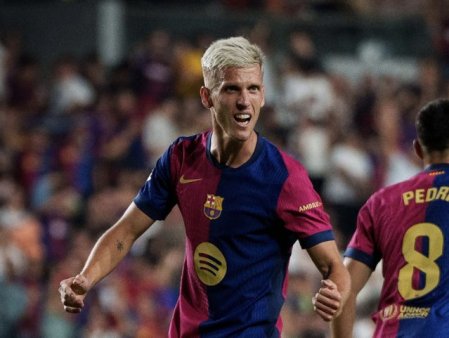 Barcelona a invins cu 2-1 pe Rayo Vallecano. Dani Olmo, debut cu gol pentru catalani