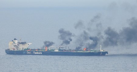 Pericol de dezastru natural in Marea Rosie. Pentagonul avertizeaza ca au loc scurgeri de petrol din vasul atacat de houthi