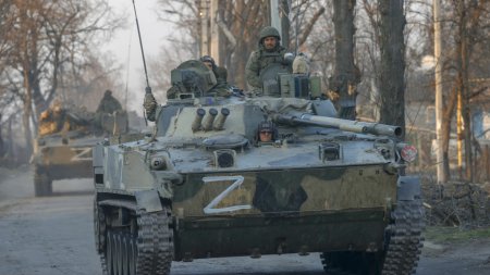 Armata rusa a anuntat alte doua cuceriri pe frontul din Ucraina. Trupele Moscovei castiga tot mai mult teren