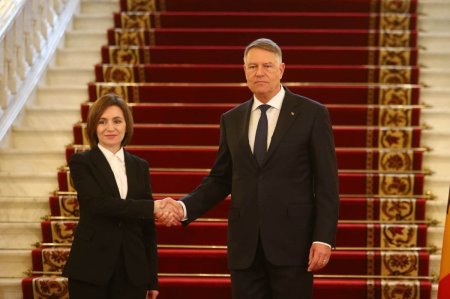 Klaus Iohannis, vizita oficiala la Chisinau. Ce va discuta cu Maia Sandu