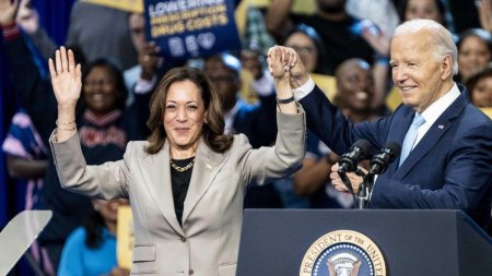 Kamala Harris a povestit momentul in care Biden a anuntat-o ca se retrage din cursa prezidentiala: Faceam clatite si puzzle