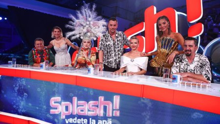 Ei sunt curajosii care au ajuns in finala Splash! Vedete la Apa, dupa ce au executat cele mai indraznete sarituri. Dima Trofim si Dima Melnic, castigatorii celei de-a noua editii