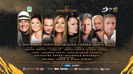 Unforgettable Festival: Al Bano, Lara Fabian, Romina Power si Gheorghe Zamfir, printre <span style='background:#EDF514'>ARTISTII</span> care vor canta pe scena de la Romexpo