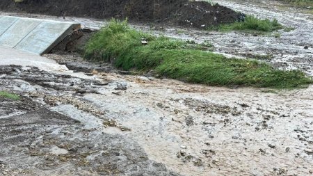 Seceta la statia hidrometrica Cernavoda. Mai sunt 48 de cm pana la aplicarea treptei I de restrictii. Anuntul Apele Romane