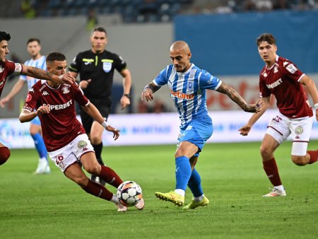 Universitatea Craiova - Rapid 1-1. Pentru giulesteni e al saselea egal in actualul sezon!