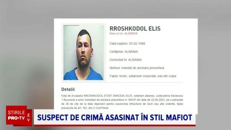 Elis Rroshkodol, albanezul care l-a injunghiat pe patronul restaurantului Nuba, a fost ucis cu 18 gloante