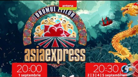 Este ziua marii premiere a sezonului 7 Asia Express. Incepe aventura extrema