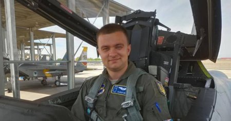 Ucraina si-a luat adio de la pilotul Moonfish, dupa ce avionul sau F-16 a fost doborat de un presupus foc prietenesc