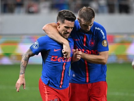 FCSB scoate capul si in Superliga: victorie facila cu UTA