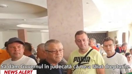 Revolta printre minerii iesiti la pensie. Vor sa dea Guvernul in judecata, nemultumiti de recalculare: Ne-au taiat drepturile