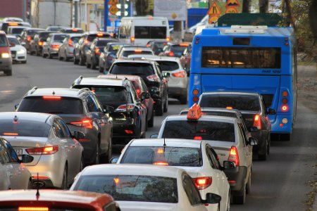 Trafic de cosmar in weekend pe Podul Giurgiu-Ruse, luni se circula la valori normale