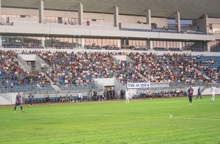 Peste 3.000 de oameni in tribune la meciul de Liga 4 jucat in nocturna » Fosta vicecampioana a Romaniei o ia de la capat!