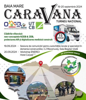 Ordinul Auditorilor Energetici din Romania organizeaza a 7-a conferinta din cadrul Caravanei OAER la Baia Mare