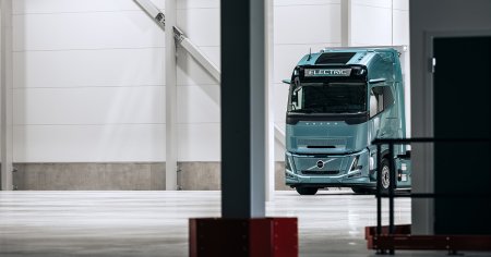 Noul camion electric de la Volvo va parcurge 600 km cu o singura incarcare si va ajunge pe piata in a doua jumatate a anului 2025