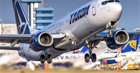 Un avion Tarom a ramas abandonat pe un aeroport din provincie, dupa o furtuna puternica ce a avut loc in luna iulie