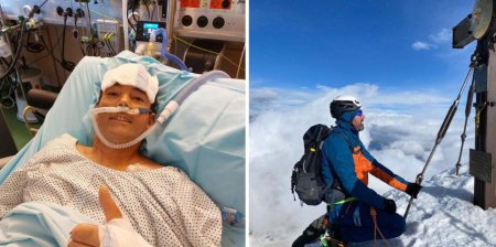 Un barbat care a suferit un transplant de plamani anul trecut a escaladat Grossglockner, cel mai inalt varf din Alpi: Mai bine decat in cimitir