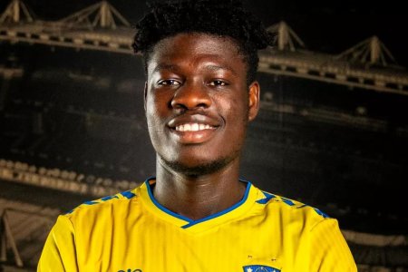 Emmanuel Yeboah, fostul jucator de la CFR Cluj, a marcat la debutul la noua echipa