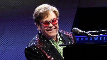 Elton John are o infectie care i-a afectat vederea la un ochi