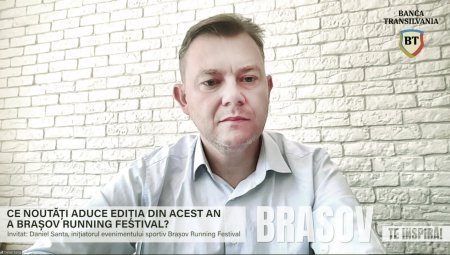 Brasov te inspira!, un proiect ZF sustinut de Banca Transilvania. Brasov te inspira! Daniel Santa, Brasov Running Festival: 