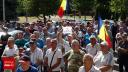 Fosti mineri au protestat in Baia Mare, nemultumiti de recalcularea pensiilor. 