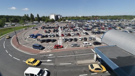 Parcarea din fata terminalului Plecari al Aeroportului Henri Coanda Bucuresti se inchide. Unde se vor putea lasa masinile