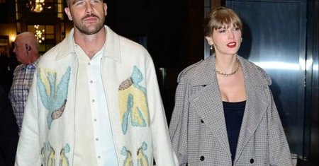 Taylor Swift a venit sa-si sustina iubitul la meci, imbracata intr-o tinuta sexy. Foto