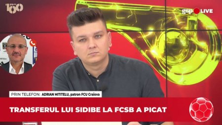 GSP Live » Adrian Mititelu, patron FCU Craiova: Aduc 3-4 jucatori. Pana la finalul anului suntem pe primul loc