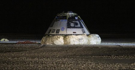 Capsula Boeing Starliner a revenit pe Pamant. Astronautii au ramas in spatiu